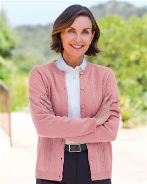 cable knit cardigan ladies